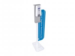 REX-906 Hand Sanitizer Stand w/ Graphic